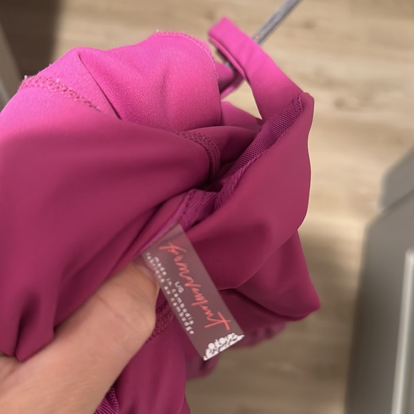 FP Movement Women's Righteous Runsie Raspberry Punch - Picture 7 of 7